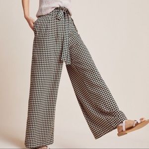 Anthropologie Hurston Wide Leg Trousers